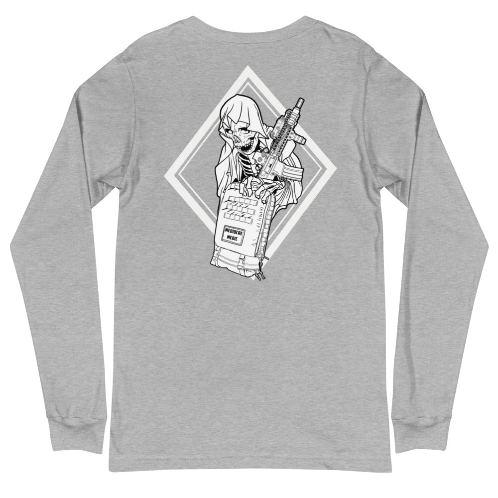 mediocre reaper Long Sleeve Tee