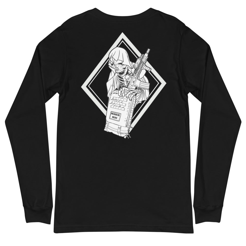 mediocre reaper Long Sleeve Tee