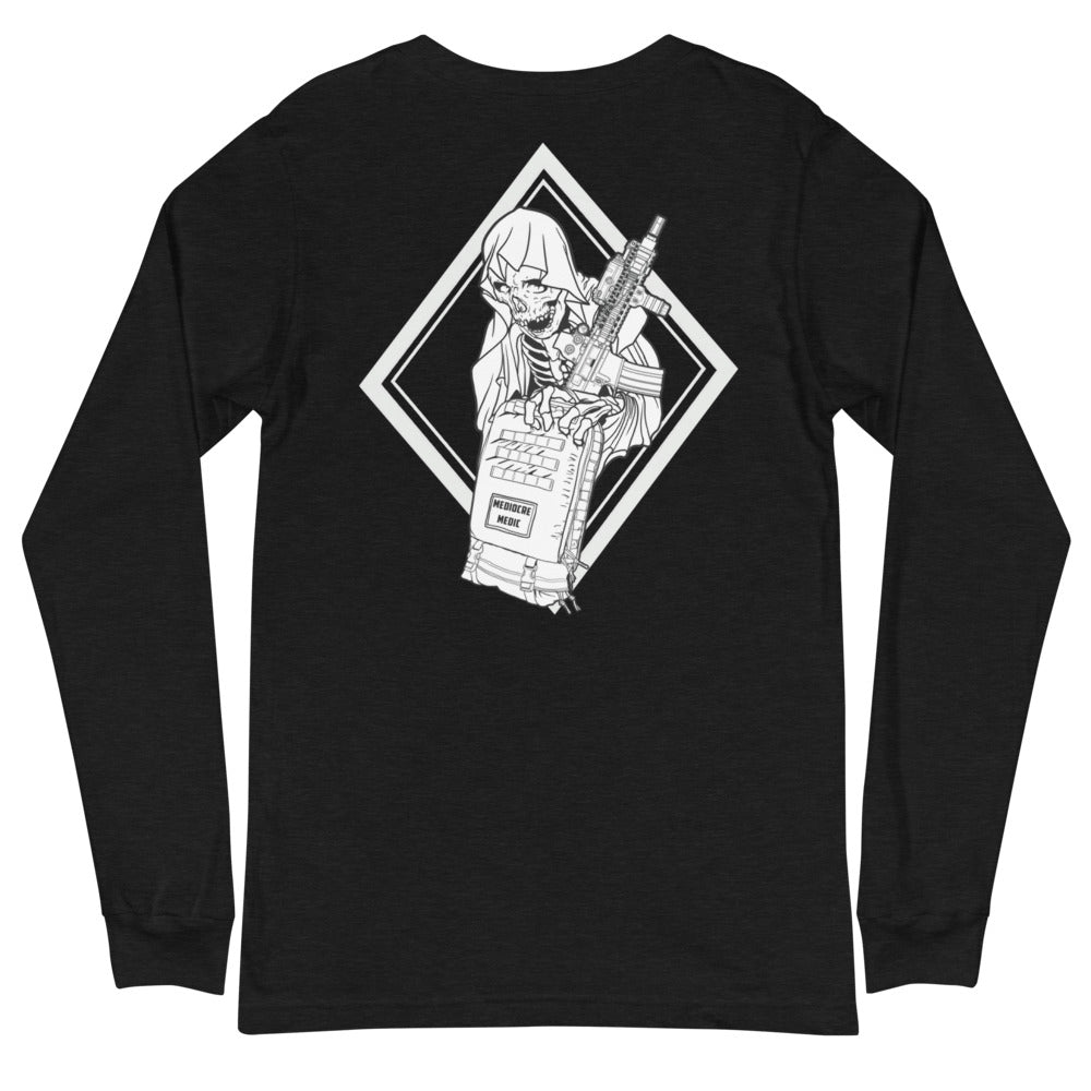 mediocre reaper Long Sleeve Tee