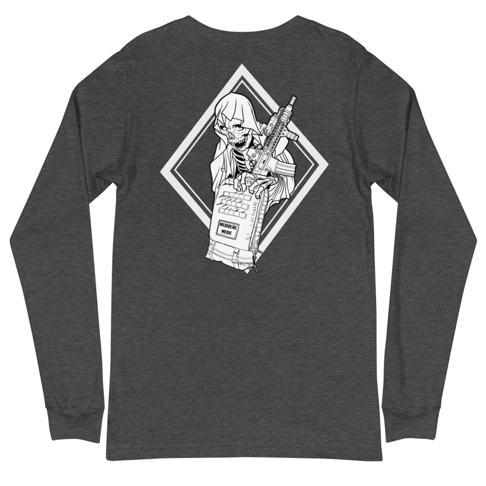 mediocre reaper Long Sleeve Tee