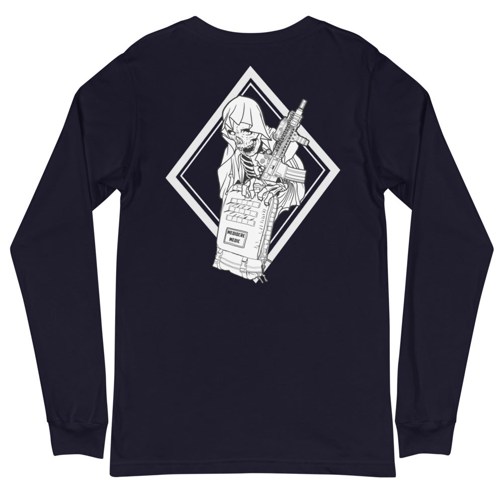 mediocre reaper Long Sleeve Tee